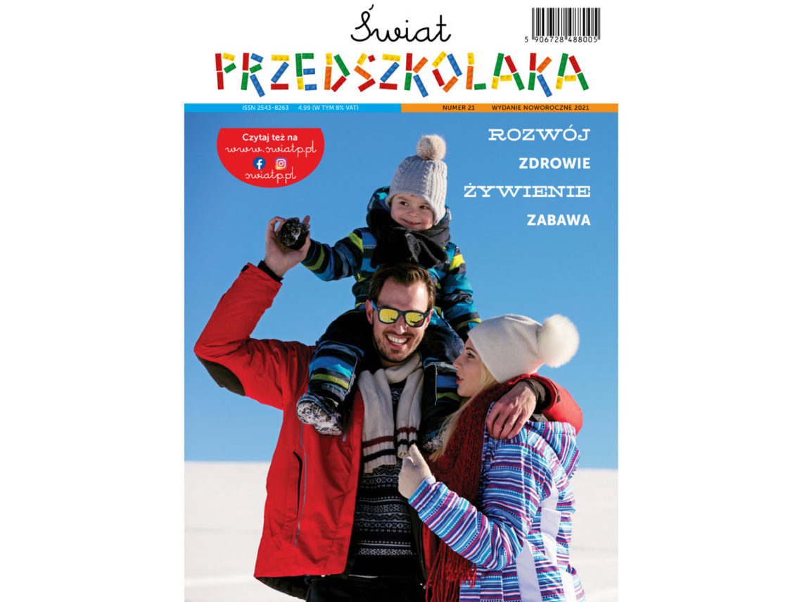 Świat Przedszkolaka 21 archiwalny numer czasopisma bezpłatnego czasopsima dla rodziców przedszkolaków